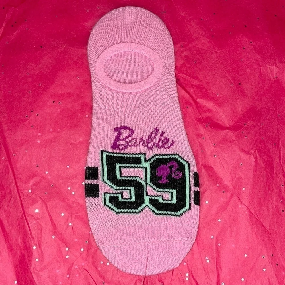 Barbie Socks Barbie 59 Women’s Comfy Socks NEW